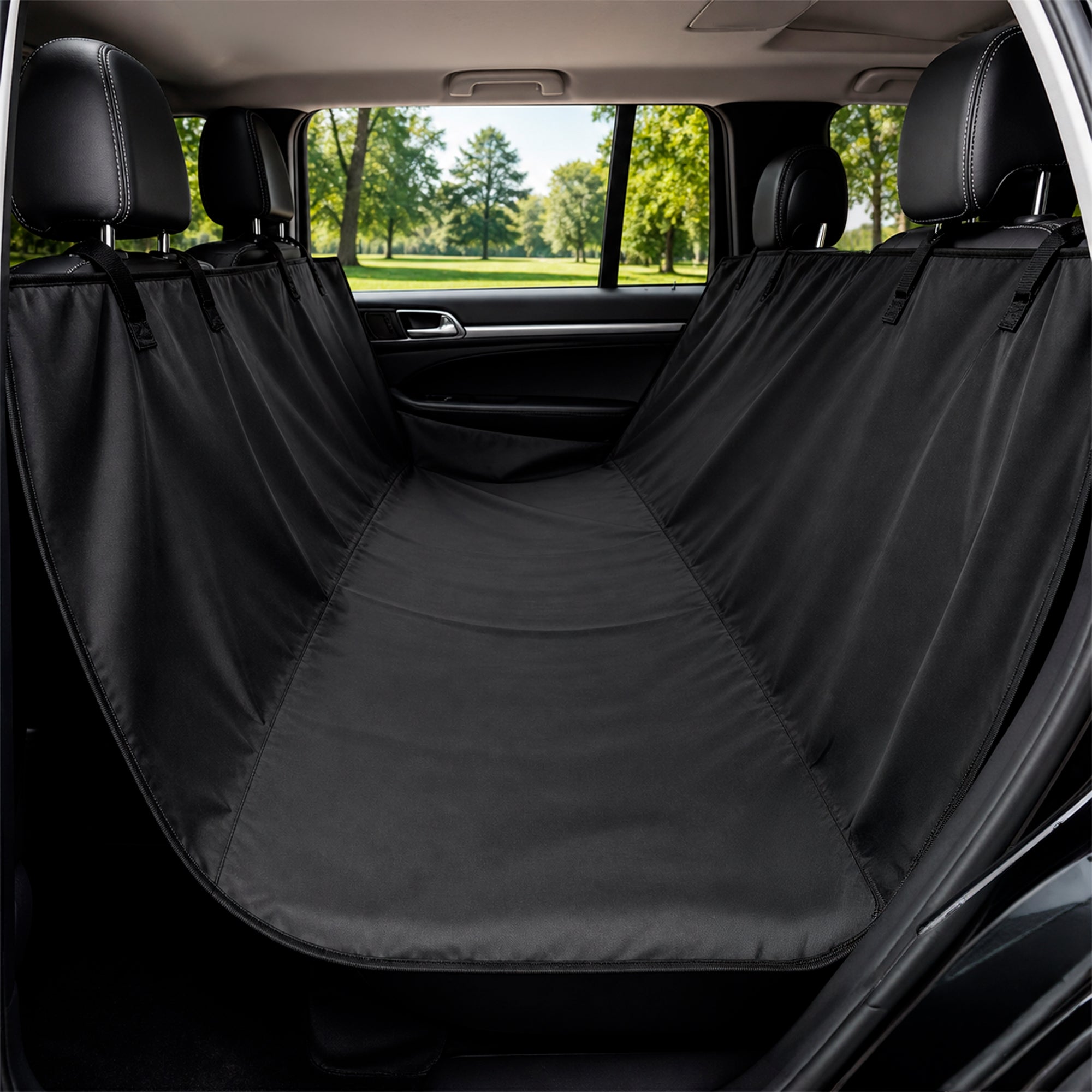 Car Dog Cover, Car Protector for Dogs, Back Seat and Boot Car Dogs, Waterproof and Non-Slip, Universal Car Boot Cover, Car Seat Covers Dog Resistant
